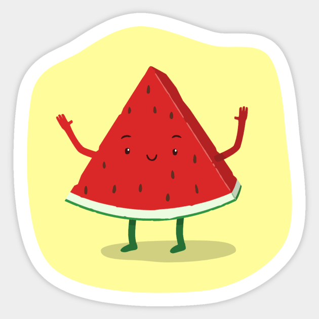 You're one in a melon Sticker by imjustmike